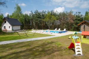 Łowisko Wieniec domki letniskowe basen sauna jacuzzi balia