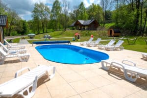 Łowisko Wieniec domki letniskowe basen sauna jacuzzi balia