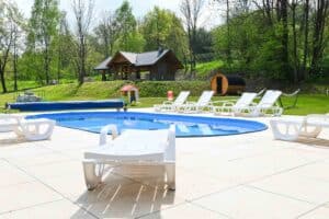 Łowisko Wieniec domki letniskowe basen sauna jacuzzi balia