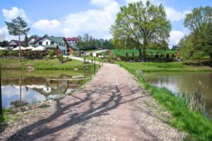 Łowisko Wieniec domki letniskowe basen sauna jacuzzi balia