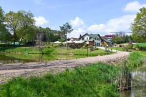 Łowisko Wieniec domki letniskowe basen sauna jacuzzi balia